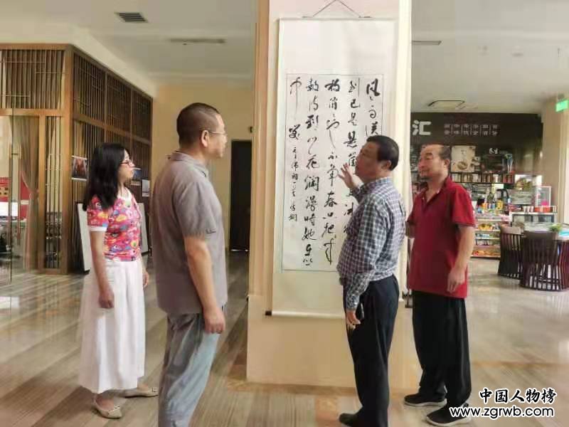 醮墨歌盛世 丹心頌黨恩 喜慶建黨百年華誕渠英輝書法作品展在京啟幕