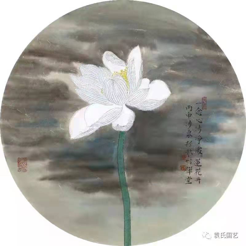 實(shí)力派畫(huà)家林清泉荷花作品欣賞